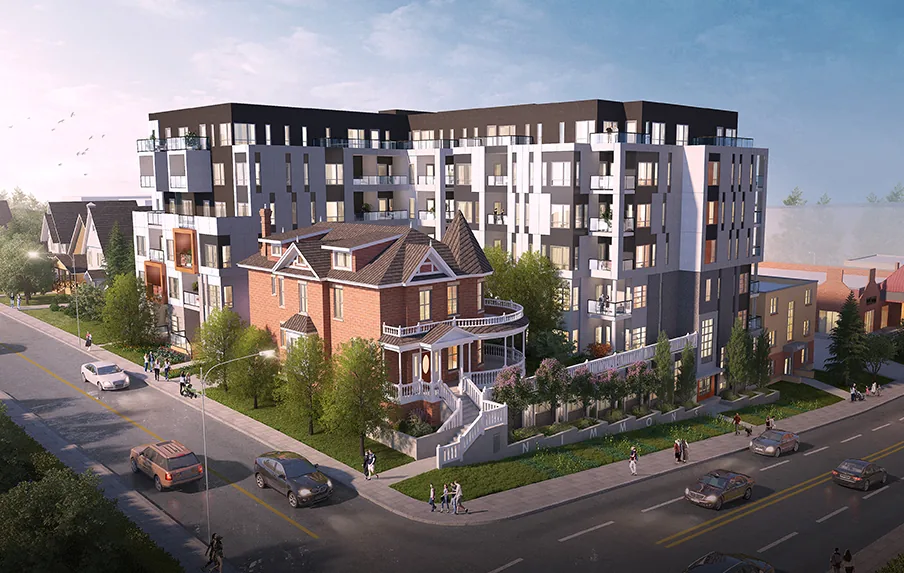 Nimmons rendering, Bankview, Calgary